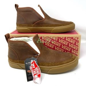 VANS Mid Slip SF MTE Brown Leather Men Boot Sneake